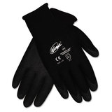 Memphis CRWN9699XL Ninja Hpt Pvc Coated Nylon Gloves, Extra Large, Black, Pair