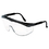 Crews CRWSS110BX Stratos Safety Glasses, Black Frame, Clear Lens, 12/Box, Price/BX