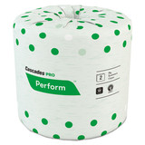 Cascades PRO CSDB340 Perform Standard Bathroom Tissue, Septic Safe, 2-Ply, White, 4 x 3 1/2, 336 Sheets/Roll, 48 Rolls/Carton