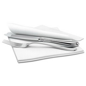 Cascades PRO CSDN695 Signature Airlaid Dinner Napkins/Guest Hand Towels, 1-Ply, 15 x 16.5, 1,000/Carton