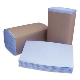 Cascades PRO CSDW120 Tuff-Job Windshield Towels, 2 Ply, 10.25 x 9.25, Blue, 168/Pack, 12 Packs/Carton