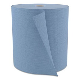 Cascades PRO CSDW802 Tuff-Job Spunlace Towels, Jumbo Roll, 12 x 13, Blue, 475/Roll