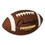 Champion Sports CSICF100 Pro Composite Football, Official Size, 22", Brown, Price/EA