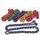 CHAMPION SPORT CSICR8SET Braided Nylon Jump Ropes, 8ft, 6 Assorted-Color Jump Ropes/set, Price/ST