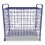 CHAMPION SPORT CSILFX Lockable Ball Storage Cart, Fits Approximately 24 Balls, Metal, 37" x 22" x 20", Blue, Price/EA