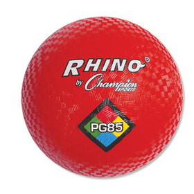 CHAMPION SPORT CSIPG85 Playground Ball, 8-1/2" Diameter, Red