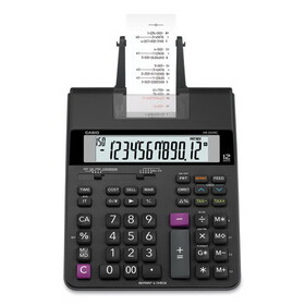 Casio HR-200RC HR200RC Printing Calculator, 12-Digit, LCD