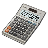 Casio MS-80S MS-80B Tax and Currency Calculator, 8-Digit LCD