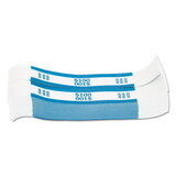 Coin-Tainer CTX400100 Currency Straps, Blue, $100 In Dollar Bills, 1000 Bands/pack