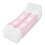 Coin-Tainer CTX400250 Currency Straps, Pink, $250 in Dollar Bills, 1000 Bands/Pack, Price/PK