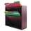 Advantus CVR09623 Hardwood Double Wall File, Letter, Two Pocket, Mahogany, Price/EA