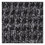 Crown CWNOXH046GY Oxford Wiper Mat, 48 x 72, Black/Gray, Price/EA