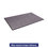 CROWN MATS & MATTING CWNSPNC35PE Cordless Stat-Zap Carpet Top Mat, Polypropylene, 36 X 60, Pewter, Price/EA