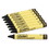 Crayola CYO5200023051 Staonal Marking Crayons, Black, 8/box, Price/BX
