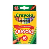 Crayola CYO523016 Classic Color Pack Crayons, 16 Colors/box