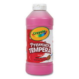 Crayola CYO541216069 Premier Tempera Paint, Magenta, 16 oz Bottle