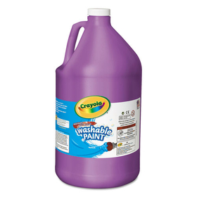 Crayola CYO542128040 Washable Paint, Violet, 1 gal Bottle