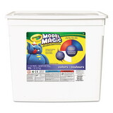 Crayola CYO574415 Model Magic Modeling Compound, 8 Oz Each Blue/red/white/yellow, 2lbs.