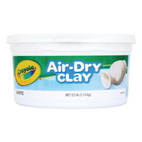 Crayola CYO575050 Air-Dry Clay, White, 2 1/2 Lbs