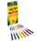 Crayola CYO587709 Non-Washable Markers, Fine Point, Classic Colors, 8/set, Price/ST