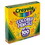 Crayola CYO688100 Long-Length Colored Pencil Set, 3.3 mm, 2B (#1), Assorted Lead/Barrel Colors, 100/Pack, Price/ST