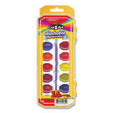 Cra-Z-Art CZA1065236 Washable Watercolors, 16 Assorted Colors, Palette Tray