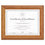 DAX MANUFACTURING INC. DAX2703N8X Document/certificate Frame, Wood, 8-1/2 X 11, Stepped Oak, Price/EA