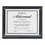 DAX MANUFACTURING INC. DAXN15908NT Award Plaque, Wood/acrylic Frame, Up To 8 1/2 X 11, Black, Price/EA