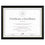 DAX MANUFACTURING INC. DAXN17981BT Two-Tone Document/diploma Frame, Wood, 8 1/2 X 11, Black W/gold Leaf Trim, Price/EA