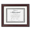 DAX MANUFACTURING INC. DAXN3246S1T Rosewood Document Frame, Wall-Mount, Plastic, 11 X 14, 8 1/2 X 11, Price/EA