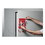 Durable DBL4772132 DURAFRAME Security Magnetic Sign Holder, 8.5 x 11, Red/White Frame, 2/Pack, Price/PK