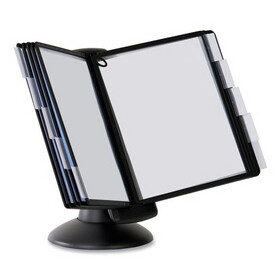 Durable DBL553901 Sherpa Motion Desk System, 10 Panels, Black