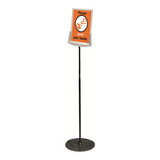 DURABLE OFFICE PRODUCTS CORP. DBL558957 Sherpa Infobase Sign Stand, Acrylic/metal, 40