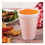 Dart 10KY10 Small Foam Drink Cup, 10 oz, Hot/Cold, White, 25/Bag, 40 Bags/Carton, Price/CT