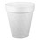 Dart 10KY10 Small Foam Drink Cup, 10 oz, Hot/Cold, White, 25/Bag, 40 Bags/Carton, Price/CT