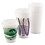 Dart DCC16EL Cappuccino Dome Sipper Lids, Fits 12-24oz Cups, White, 1000/carton, Price/CT