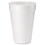 Dart DCC16J165 Foam Drink Cups, 16 oz, White, 20/Bag, 25 Bags/Carton, Price/CT
