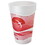 Dart DCC16J16H Horizon Hot/Cold Foam Drinking Cups, 16 oz, Printed, Cranberry/White, 25/Bag, 40 Bags/Carton, Price/CT