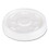 Dart DCC16SL Plastic Lids, Fits 12 oz to 24 oz Hot/Cold Foam Cups, Straw-Slot Lid, White, 100/Pack, 10 Packs/Carton, Price/CT