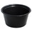 Dart 200PCBLK Conex Complements Plastic Portion Cup, 2 oz., Black, 125/Bag, 20 Bags/Carton, Price/CT