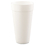 Dart DCC24J24 Drink Foam Cups, Hot/cold, 24oz, White, 500/carton, Price/CT