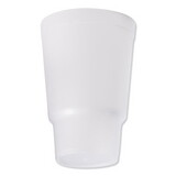 Dart 32AJ20 Foam Drink Cups, 32 oz, White, 16/Bag, 25 Bags/Carton