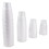 Dart 32AJ20 Foam Drink Cups, 32 oz, White, 16/Bag, 25 Bags/Carton, Price/CT