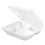 Dart DCC80HT3R Carryout Food Container, Foam, 3-Comp, White, 8 X 7 1/2 X 2 3/10, 200/carton, Price/CT