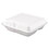 Dart DCC80HT3R Carryout Food Container, Foam, 3-Comp, White, 8 X 7 1/2 X 2 3/10, 200/carton, Price/CT
