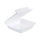 Dart DCC85HT1 Insulated Foam Hinged Lid Containers, 1-Compartment, 7.9 x 8.4 x 3.3, White, 200/Pack, 2 Packs/Carton
