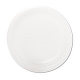 Dart DCC9PWQRPK Quiet Classic Laminated Foam Dinnerware Plate, 9
