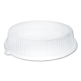 Dart DCCCL10P Dome Covers fit 10" Disposable Plates, Clear, Plastic, 500/Carton