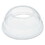 Dart DCCDLW626 Open-Top Dome Lid, Fits 16 oz to 24 oz Plastic Cups, Clear, 1.9" Dia Hole, 1,000/Carton, Price/CT