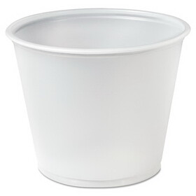 Dart P550N Plastic Souffl&#233; Portion Cups, 5 1/2 oz., Translucent, 250/Bag